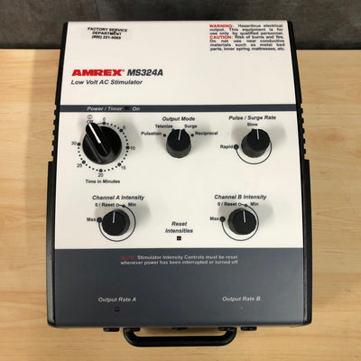 Amrex MS324A Muscle Stimulator (New) - Amrex -Angelus Medical