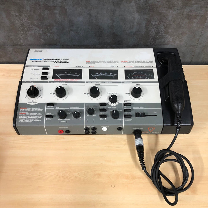 Vintage 1984 AMREX SynchroSonic US200 Ultrasound online Generator / Muscle Stimulator