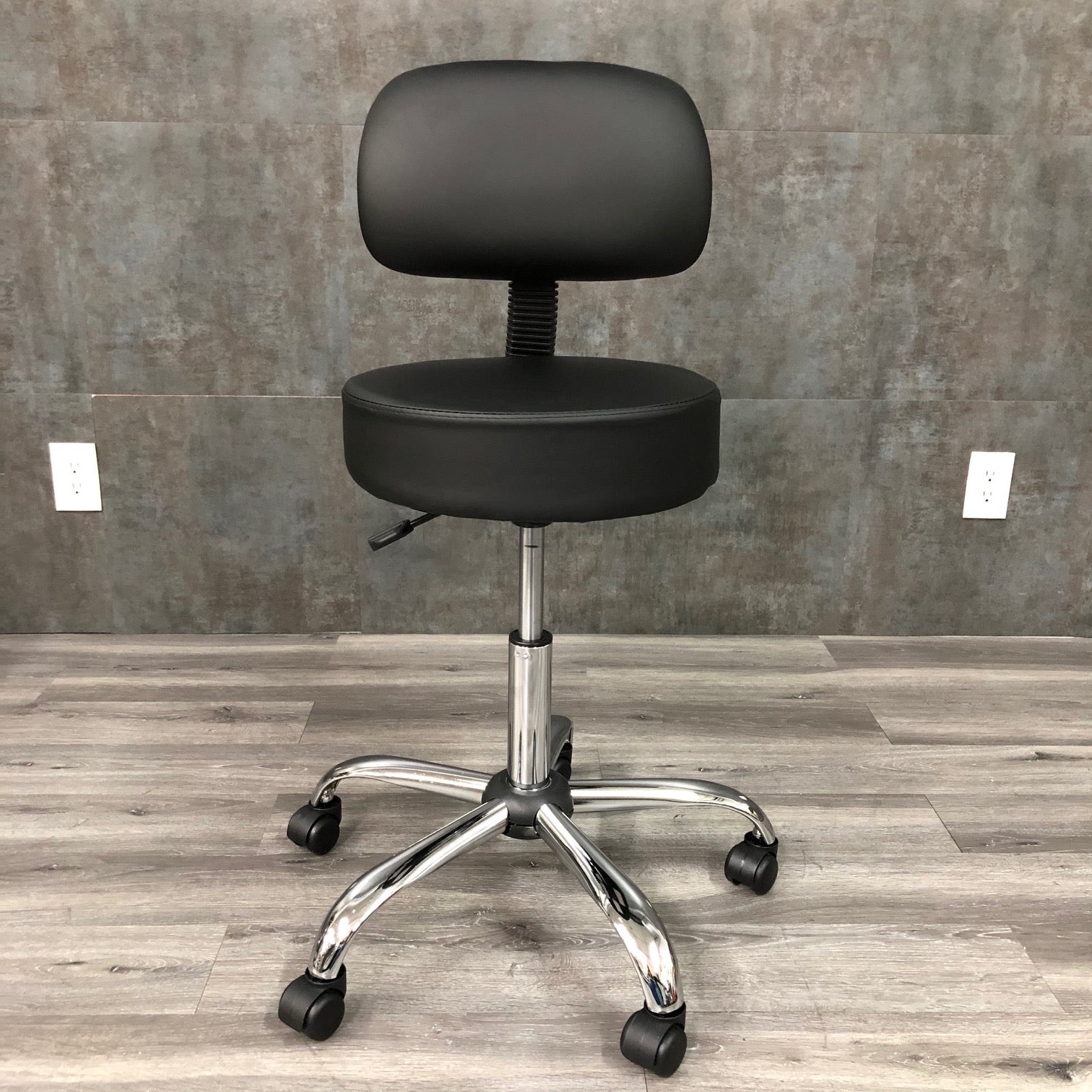 Angelus Physician Stool Hydraulic With Back - Angelus Medical and Optical -Angelus Medical