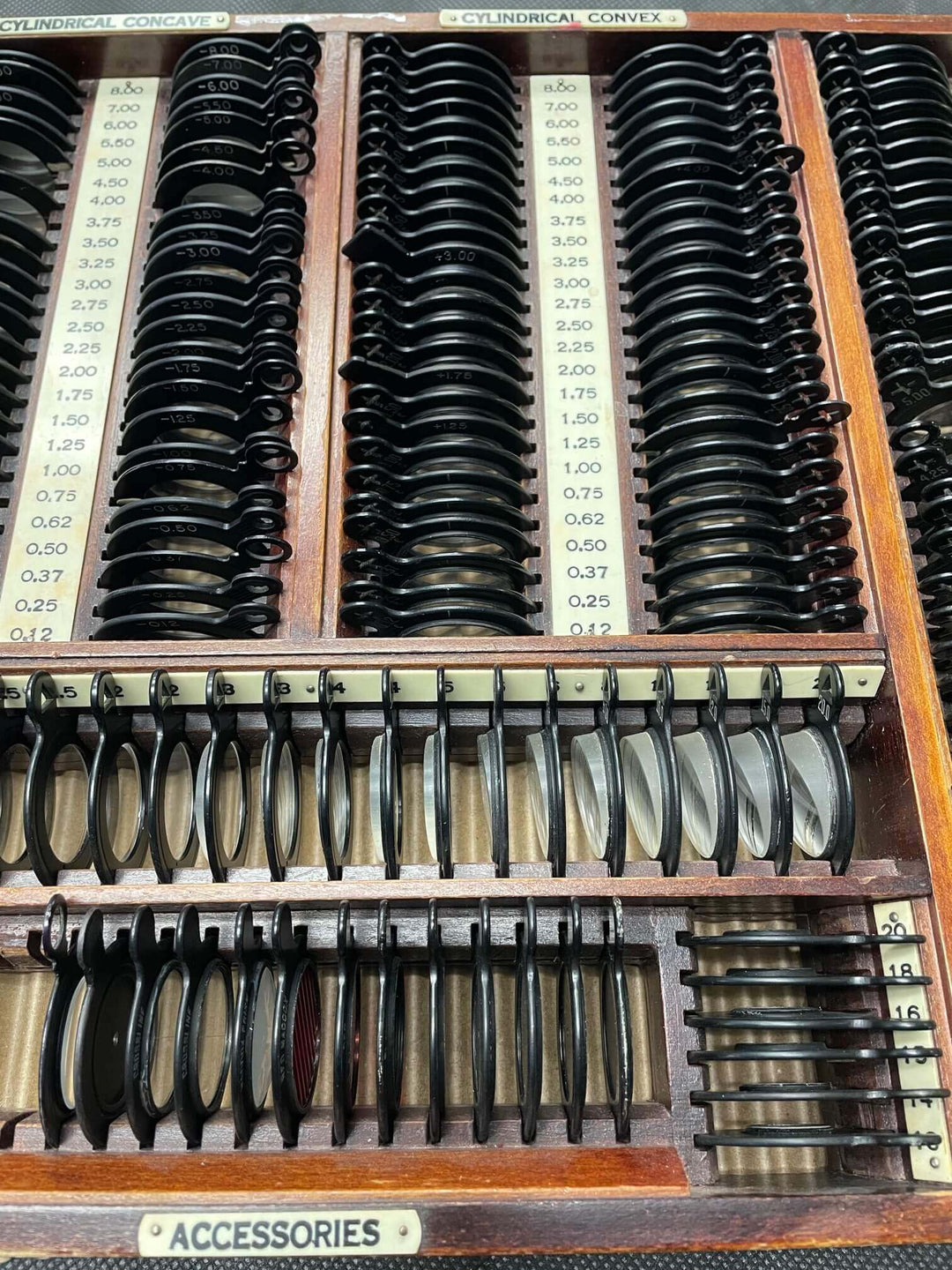 Antique American Optical Trial Lens Set -