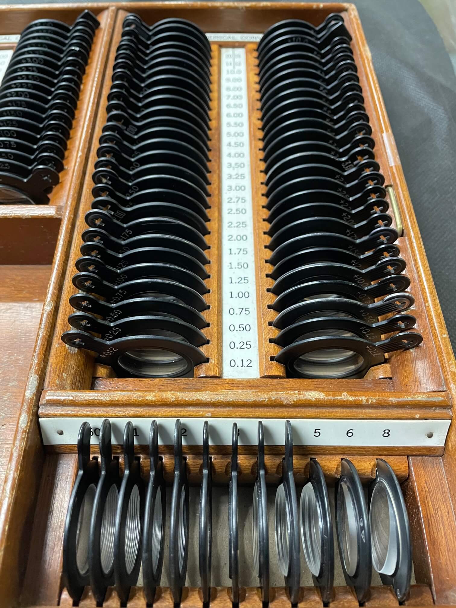 Antique American Optical Trial Lens Set - AO -Angelus Medical