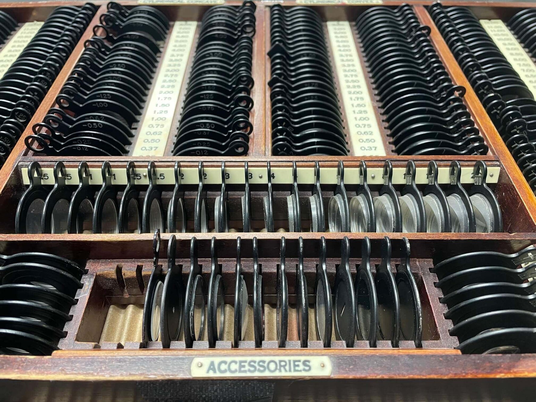 Antique American Optical Trial Lens Set - AO -Angelus Medical