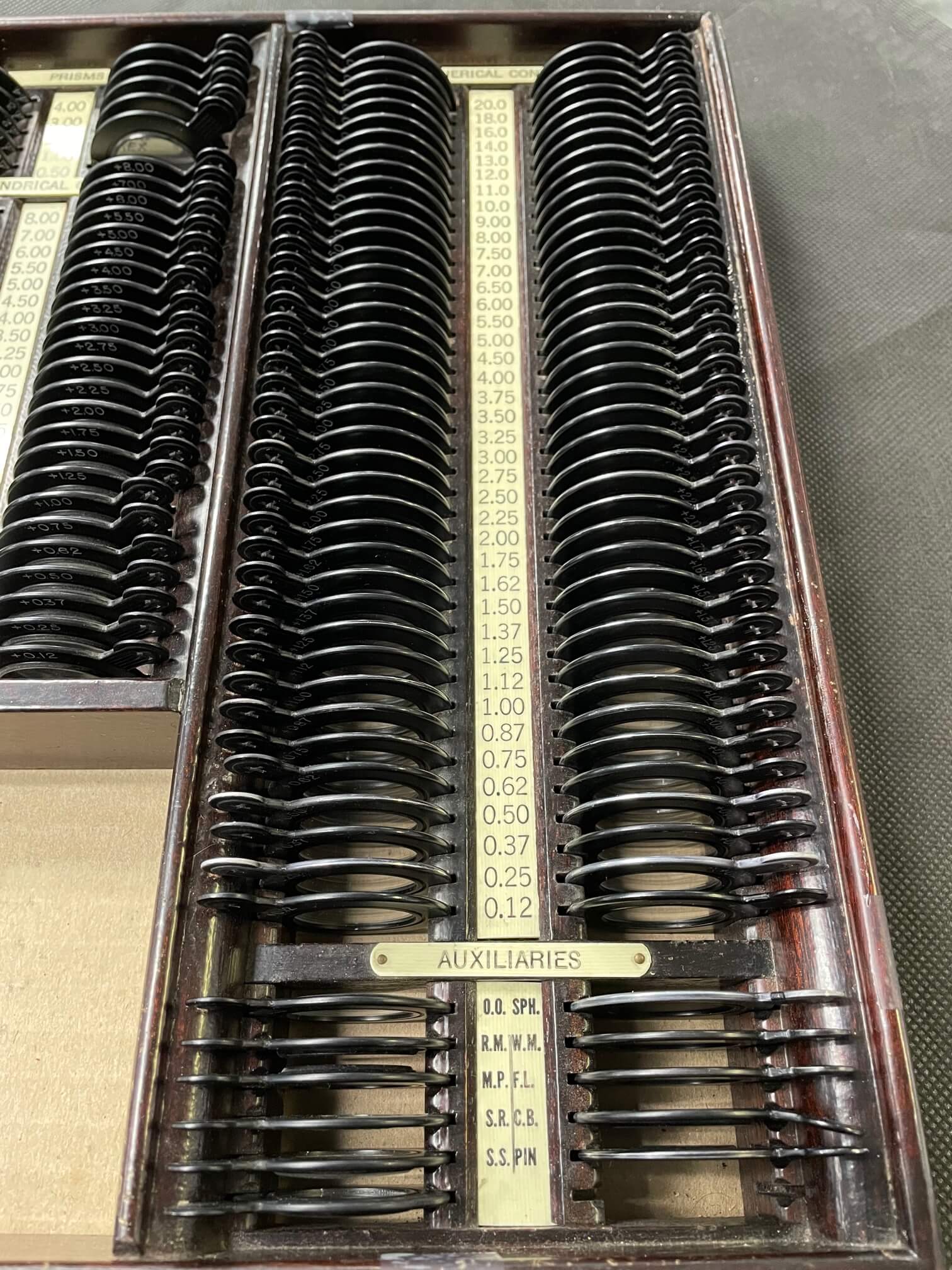 Antique American Optical Trial Lens Set - AO -Angelus Medical