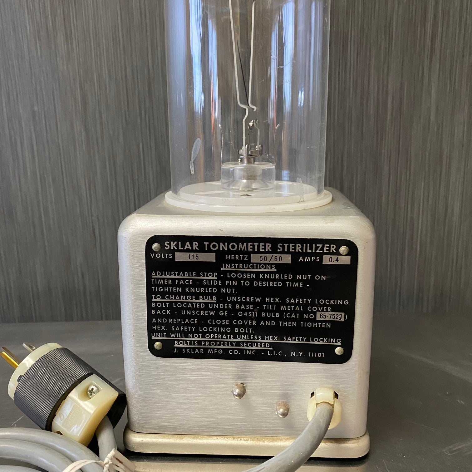 Antique Sklar Tonometer Sterilizer (Rental) - Sklar -Angelus Medical