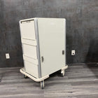 Armstrong pediatric crash cart  back view - available for sale in Los Angeles. with Broselow color coded