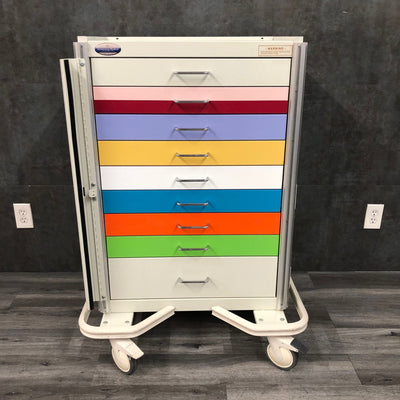 Armstrong A-Smart Premier 9 Drawer Medical Cart - Armstrong -Angelus Medical