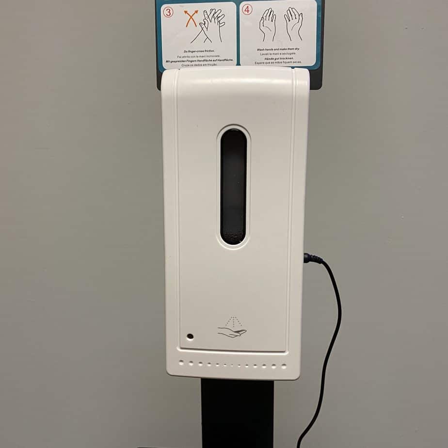 Automatic Hand Sanitizer Dispenser (New) - NMD -Angelus Medical