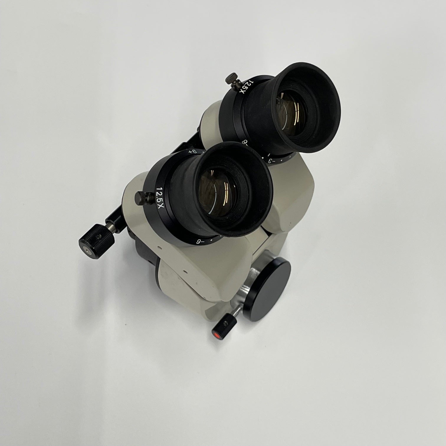 Binocular surgical Microscope head 12.5X Eyepieces (Used) - Angelus Medical and Optical -Angelus Medical
