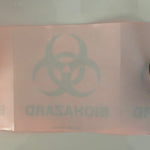 Bio Hazard Decal - Pack of 10 (New) - NMD -Angelus Medical