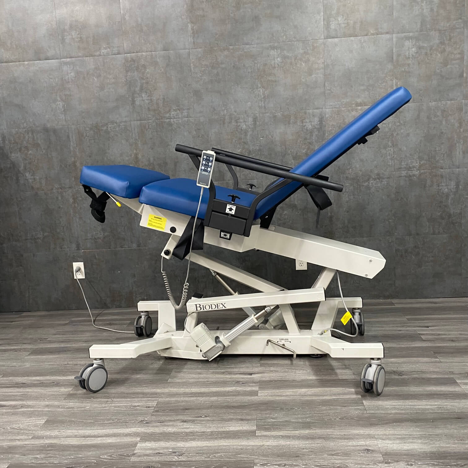 Biodex Ultrasound Pro 058-720 table w Stirrups - Biodex -Angelus Medical