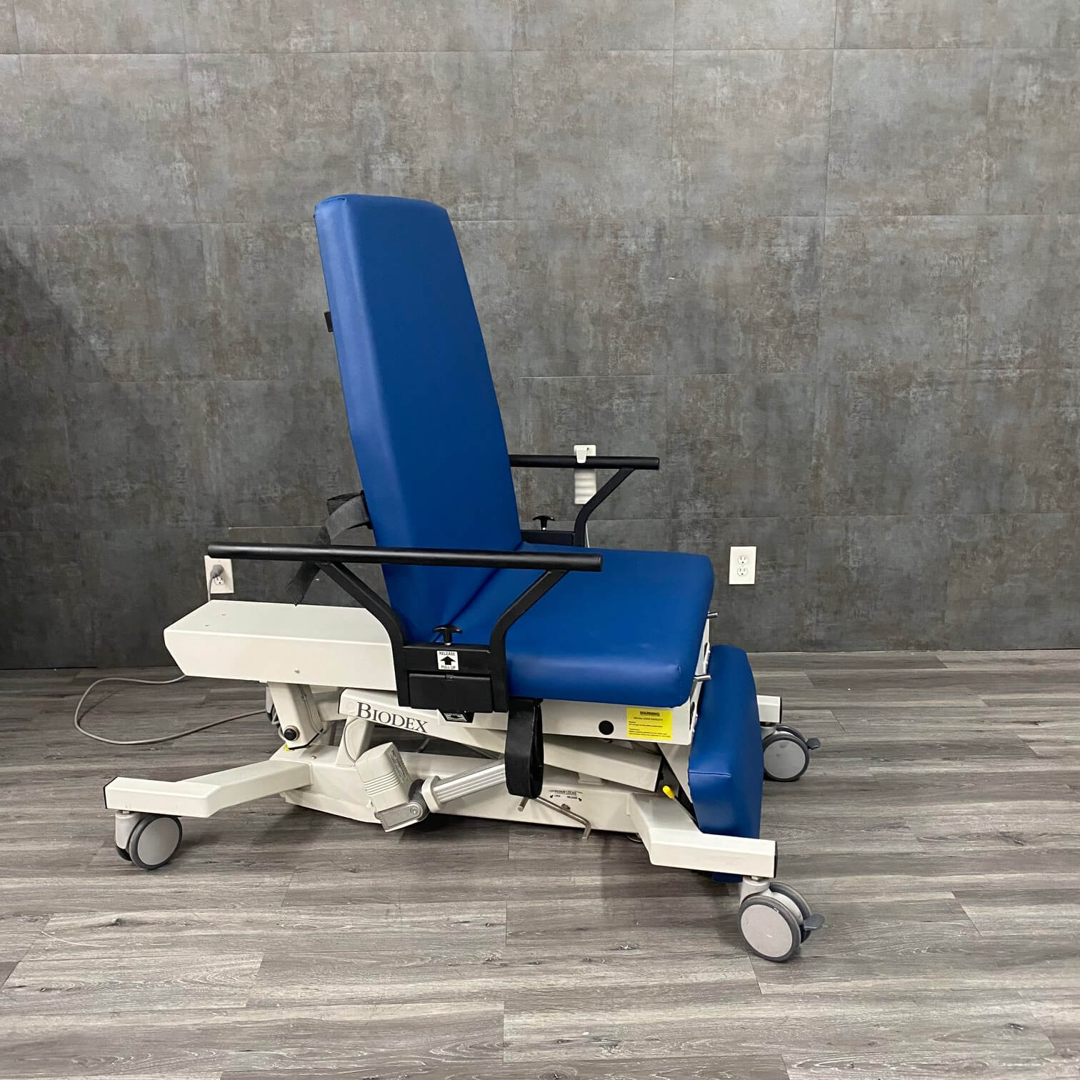 Biodex Ultrasound Pro 058-720 table w Stirrups - Biodex -Angelus Medical