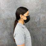 Black 3 Ply Surgical Mask Pack of 50 (New) - NMD -Angelus Medical