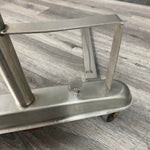 Blickman Foot Operated SS Mayo Stand w Large Tray - Blickman -Angelus Medical