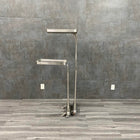 Blickman Foot Operated SS Mayo Stand w Large Tray - Blickman -Angelus Medical