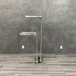 Blickman Foot Operated SS Mayo Stand w Large Tray - Blickman -Angelus Medical