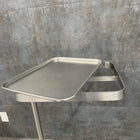 Blickman Foot Operated SS Mayo Stand w Large Tray - Blickman -Angelus Medical