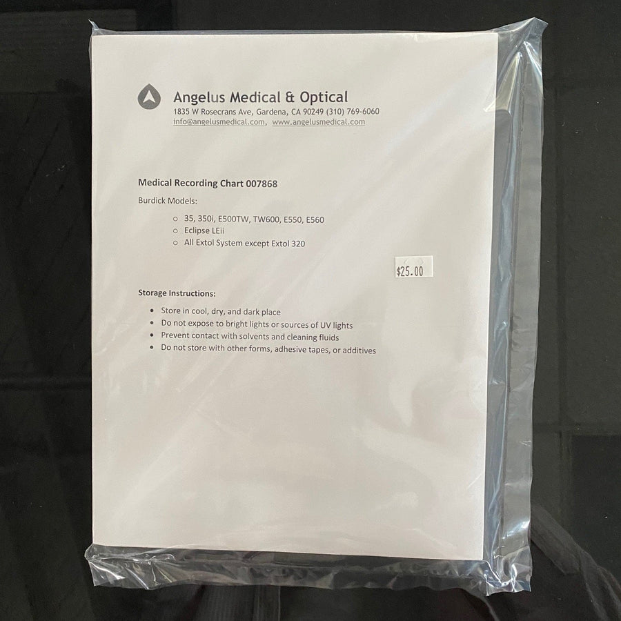 Burdick 007868 ECG Paper (New) - Burdick -Angelus Medical