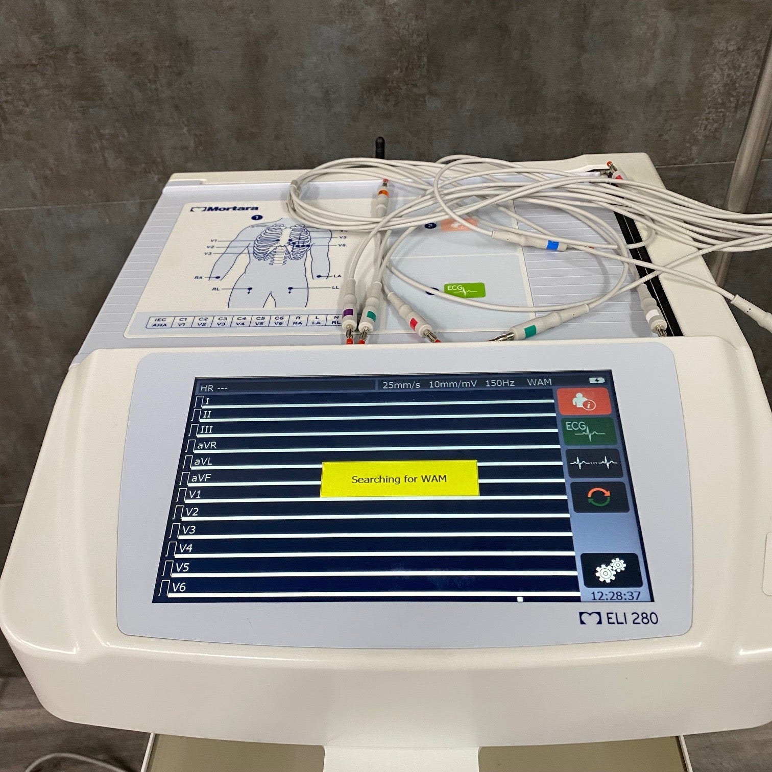 Burdick Mortara ELI 280 Wireless ECG EKG - Burdick Mortara -Angelus Medical