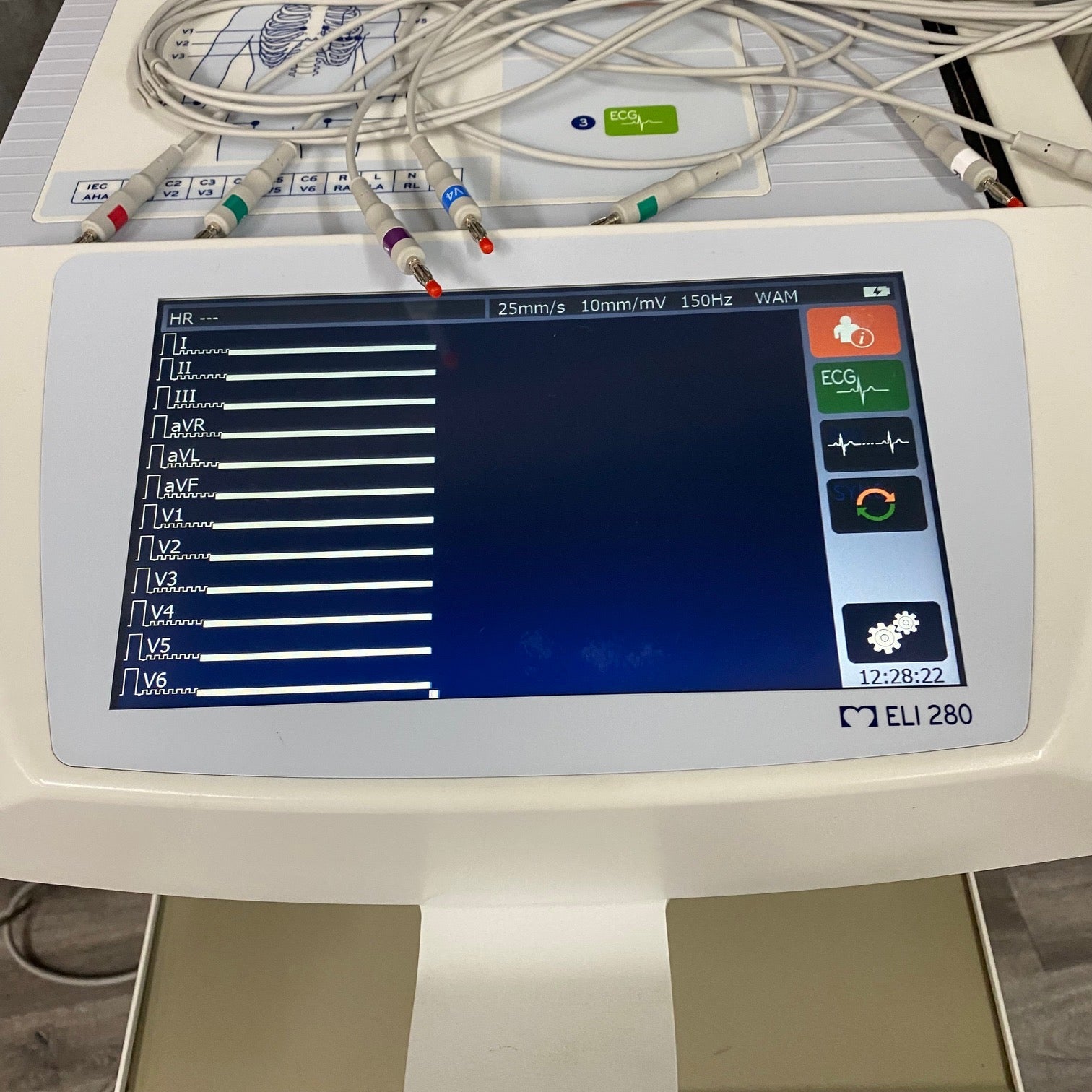Burdick ELI 280,Wireless ECG,wireless ekg,burdick ecg Angelus Medical