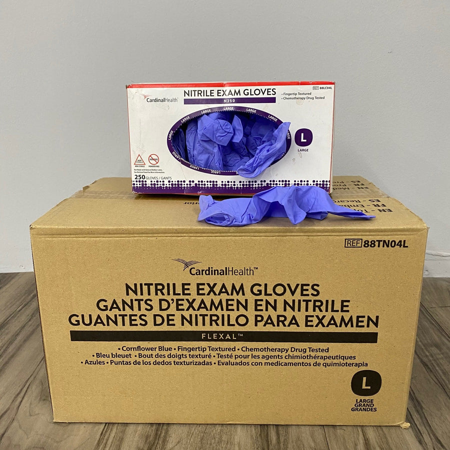 Cardinal Health Nitrile Chemo Grade Exam Gloves Box of 200 (New) - Cardinal Health -Angelus Medical