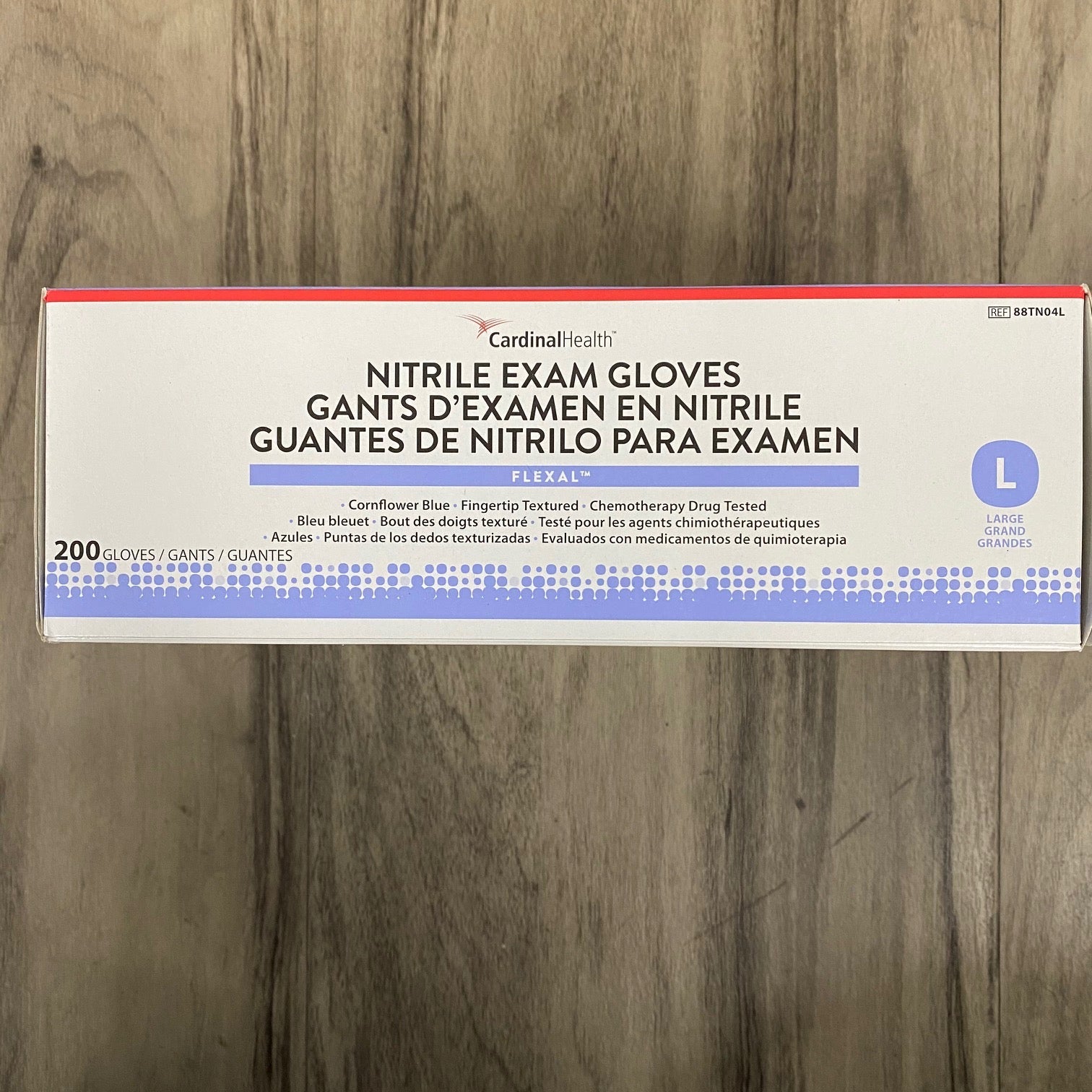 Cardinal Health Nitrile Chemo Grade Exam Gloves Box of 200 Angelus