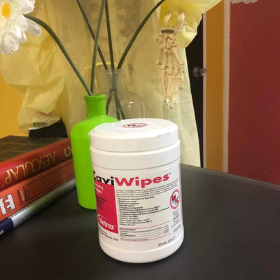Cavi Wipes Surface Disinfectant Wipes (New) - Metrex -Angelus Medical