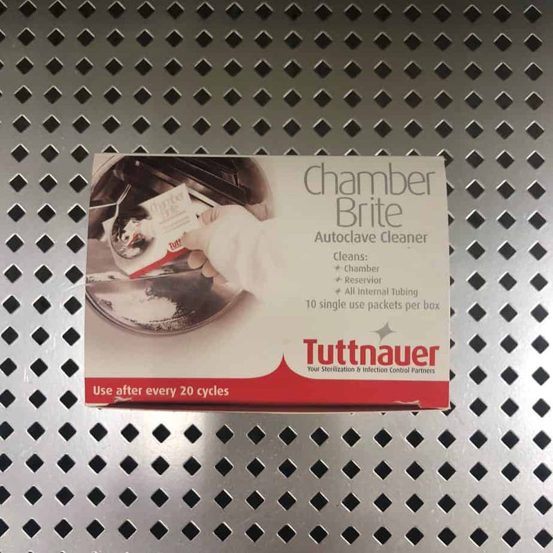 Chamber Brite Autoclave Cleaner - Box of 10 - Tuttnauer -Angelus Medical