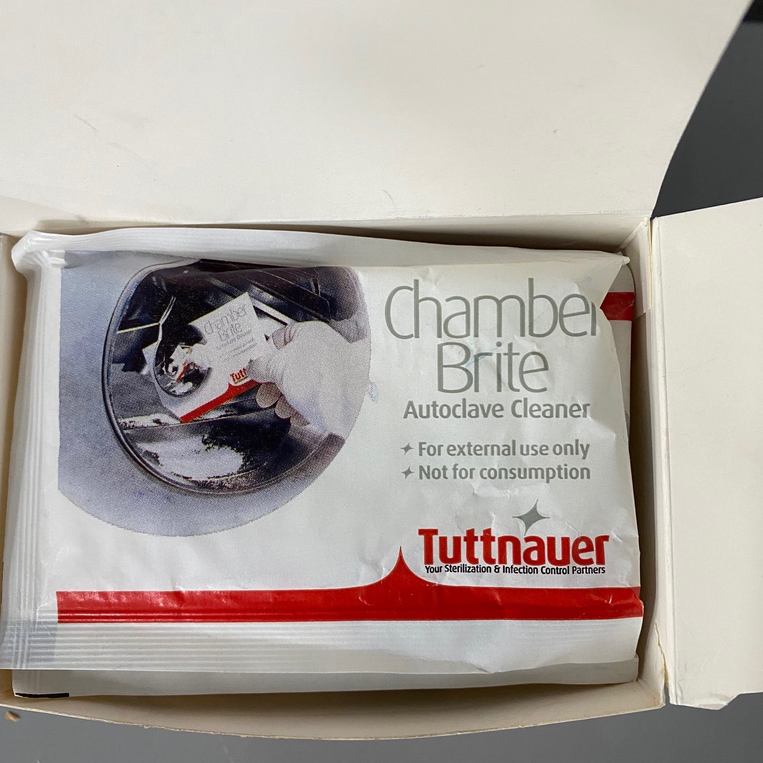 Chamber Brite Autoclave Cleaner - Box of 10 - Tuttnauer -Angelus Medical