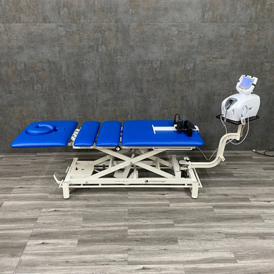 Chattanooga Galaxy TTET 400 Table & Tx 4759 Traction Unit (New) Chattanooga Galaxy TTET 400 Table & Tx 4759 Traction Unit (New) - Chattanooga -Angelus Medical