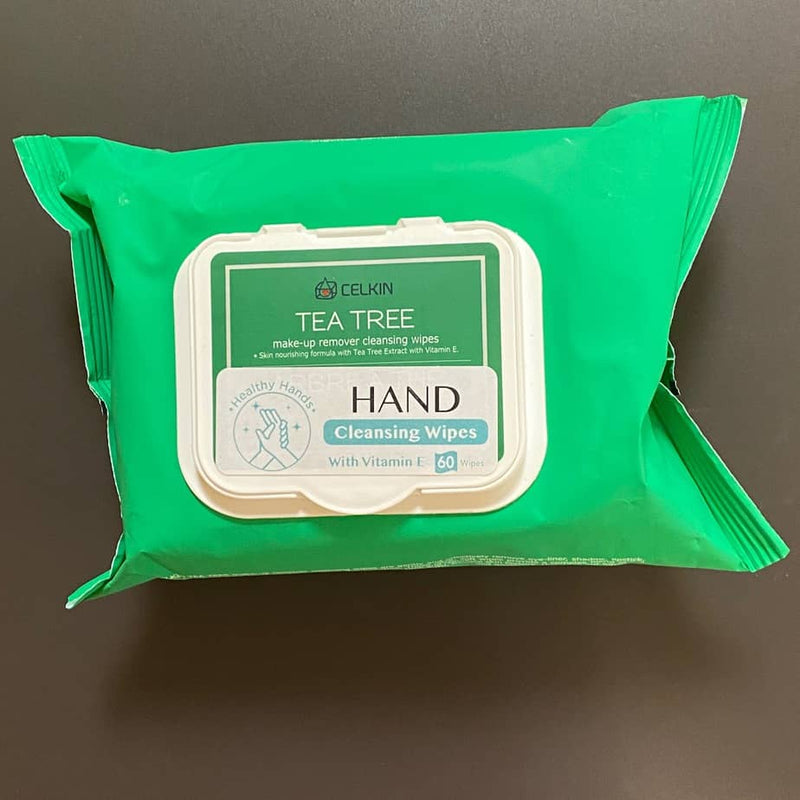 Cleansing Wipes with Tea Tree Oil Pack of 60 (New) - NMD -Angelus Medical
