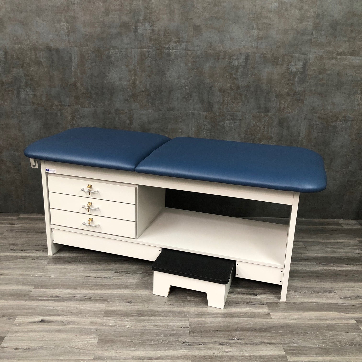 Clinton Exam Treatment Table with Drawers (New) - Clinton -Angelus Medical