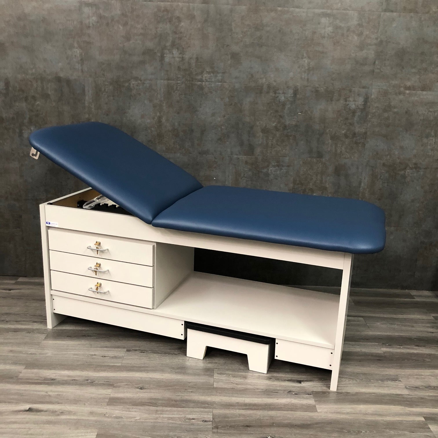 Clinton Exam Treatment Table with Drawers (New) - Clinton -Angelus Medical