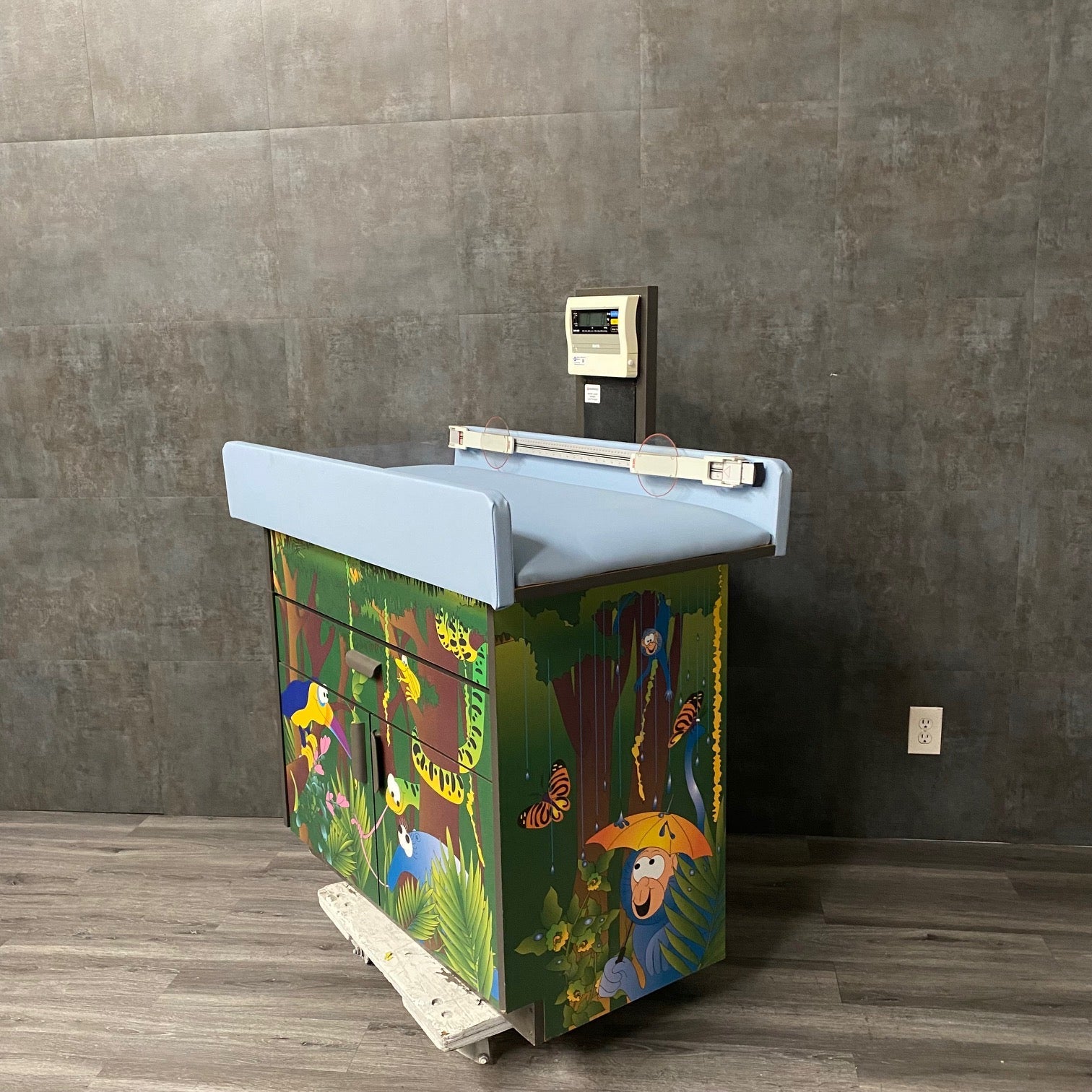 Clinton Industries Rainforest Follies Pediatric Scale Table - Clinton -Angelus Medical