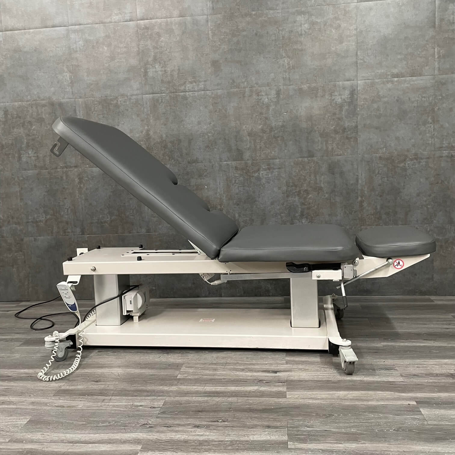 Clinton Multi-Use Mobile Ultrasound Power Table with Stirrups - Clinton -Angelus Medical