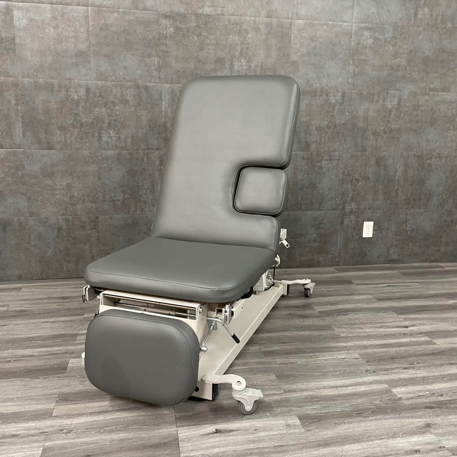 Clinton Multi-Use Mobile Ultrasound Power Table with Stirrups - Clinton -Angelus Medical