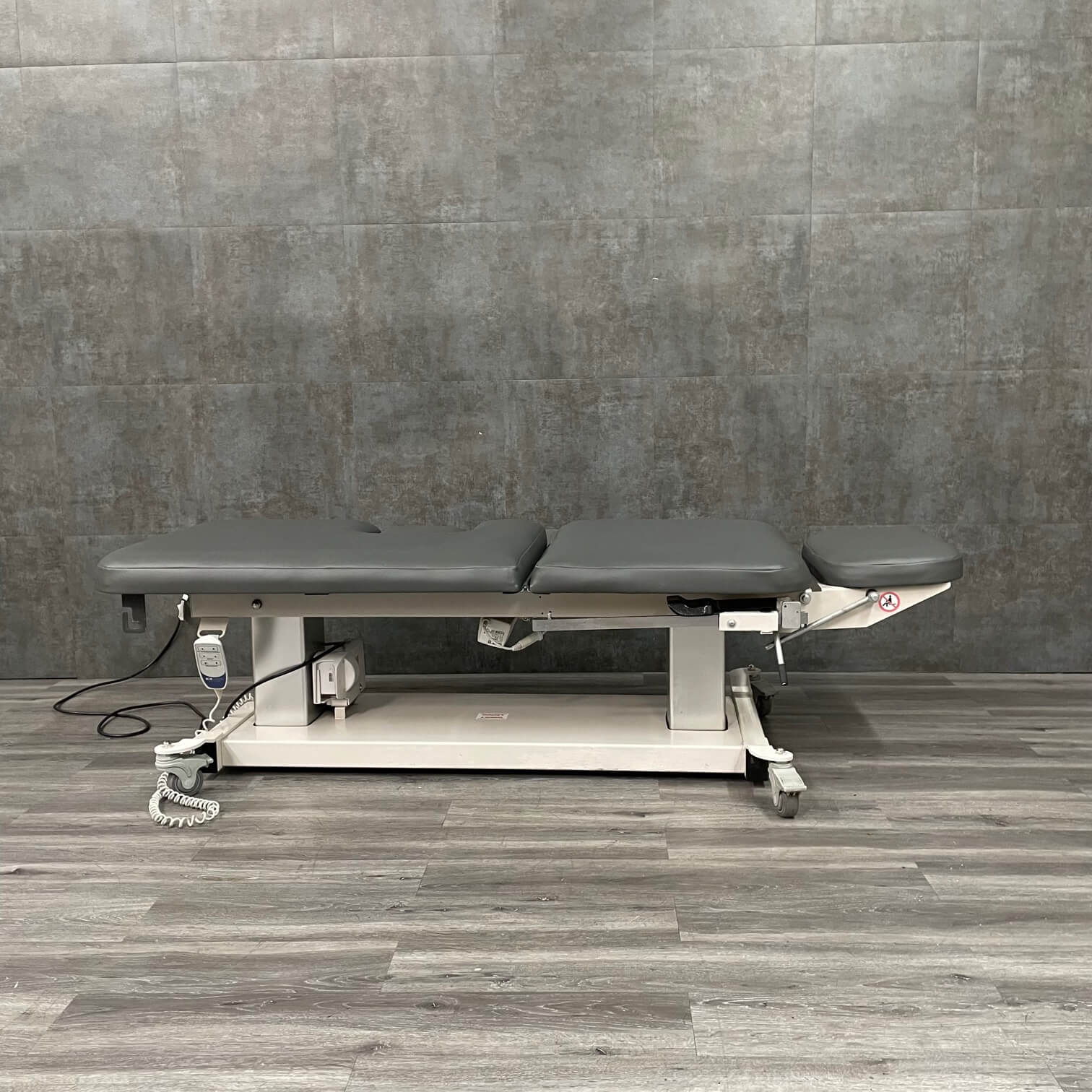 Clinton Multi-Use Mobile Ultrasound Power Table with Stirrups - Clinton -Angelus Medical