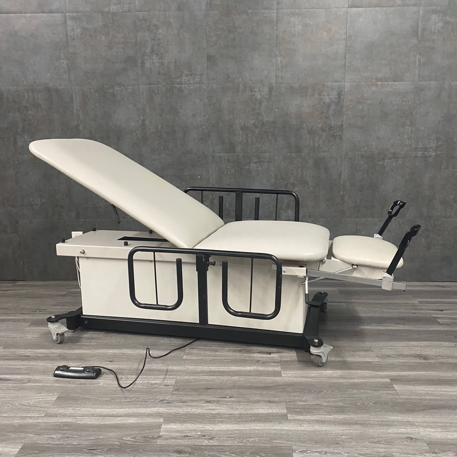 Clinton Power Exam Table with Stirrups - Clinton -Angelus Medical