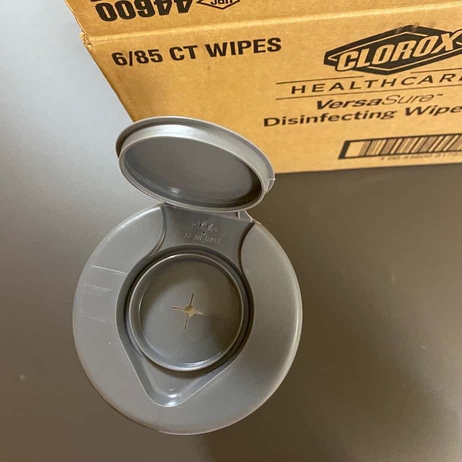 Clorox VersaSure® Cleaner Disinfectant Wipes (New) - Clorox -Angelus Medical