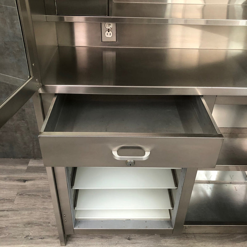 CMP Stainless Steel Medical Supply Cabinet - Continental Metal Products -Angelus Medical