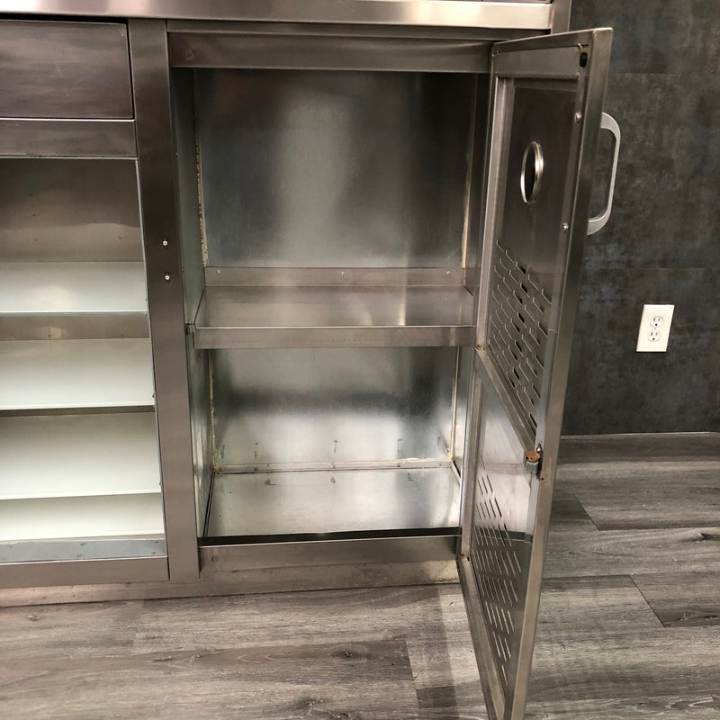 CMP Stainless Steel Medical Supply Cabinet - Continental Metal Products -Angelus Medical
