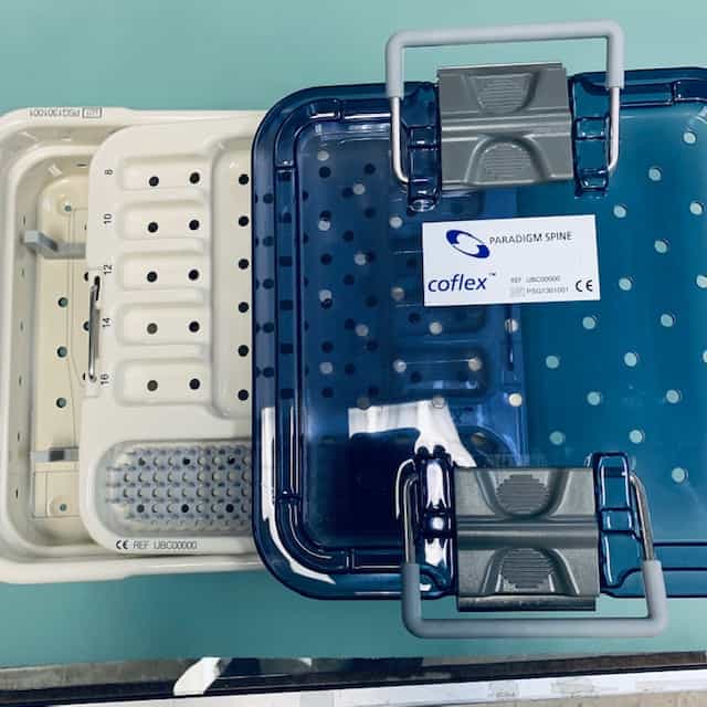 Coflex Sterilization Case (Used) - Colfex -Angelus Medical