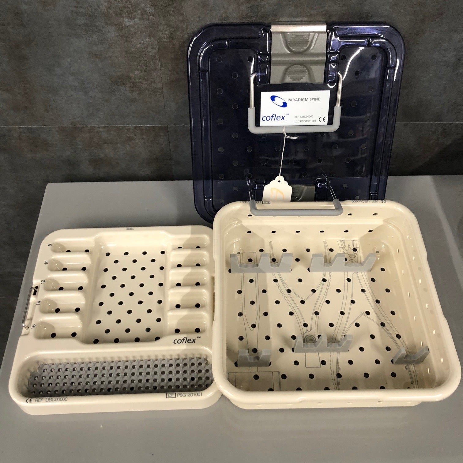 Coflex Sterilization Case (Used) - Colfex -Angelus Medical