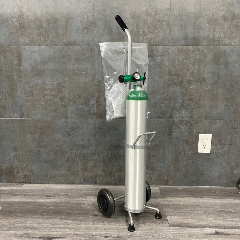 Complete Oxygen Tank system (Certified) - NMD -Angelus Medical