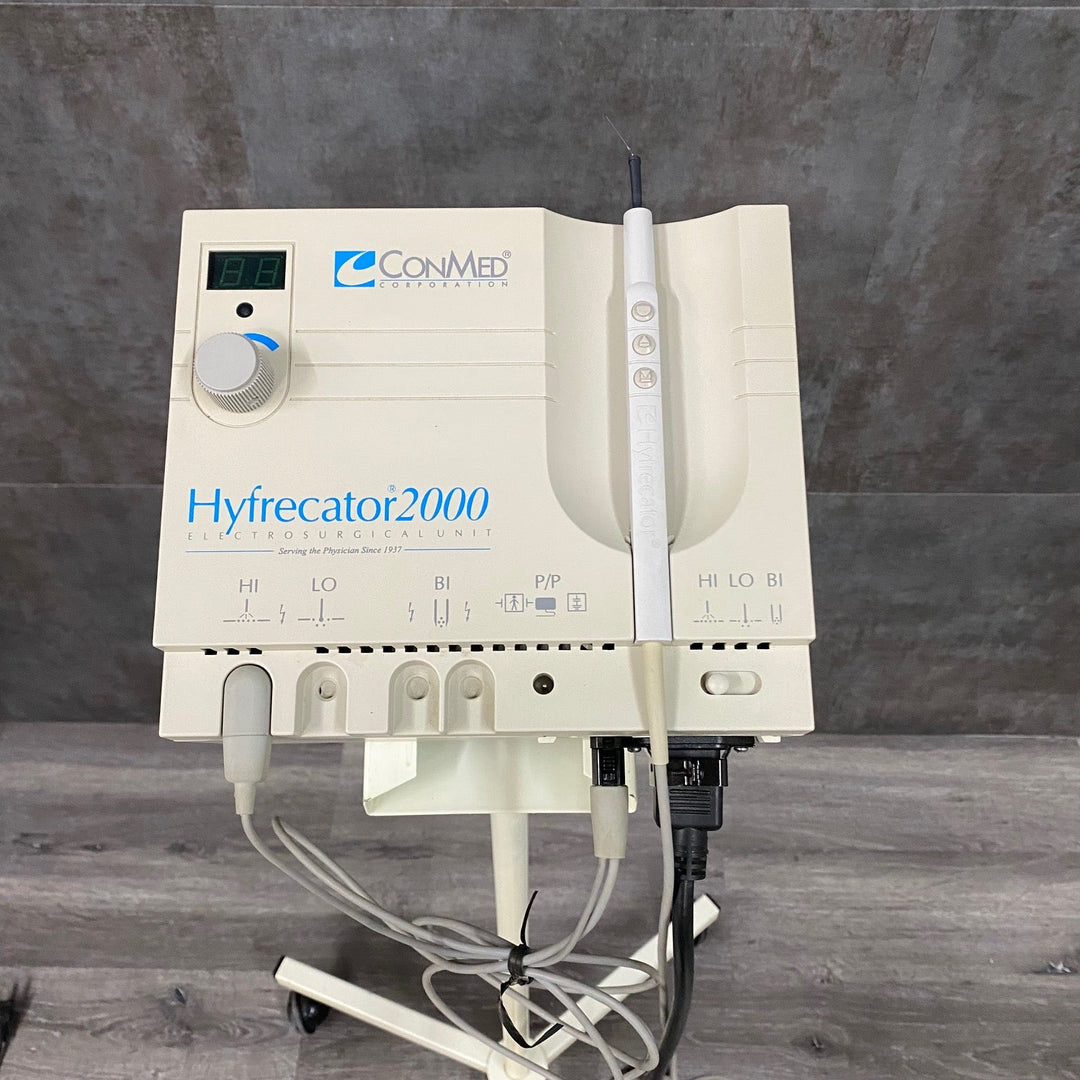 Conmed Hyfrecator 2000 Model 7-900-115 Dessicator With Handpiece - Electrosurgical Generator