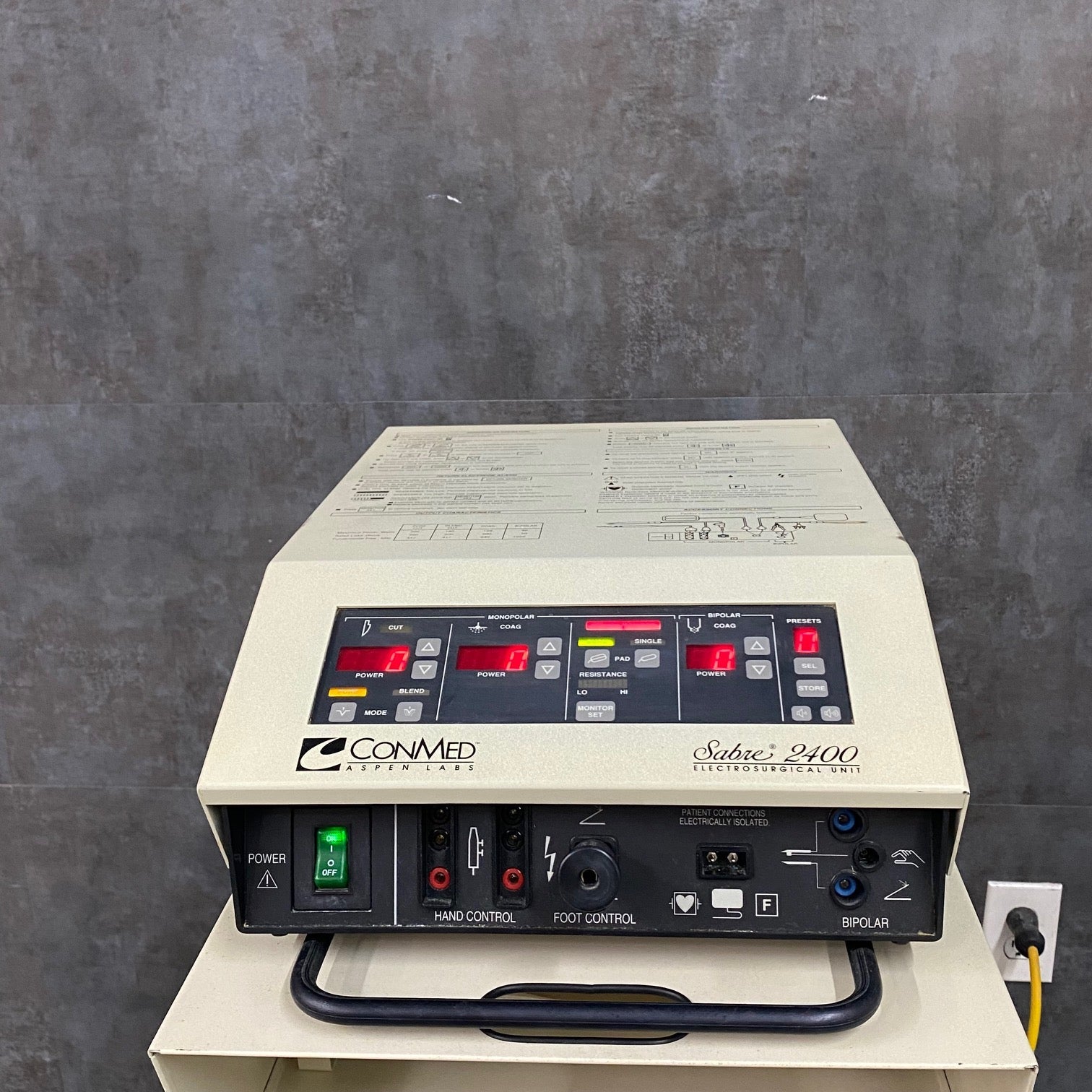 Conmed Sabre 2400 ESU - Conmed -Angelus Medical