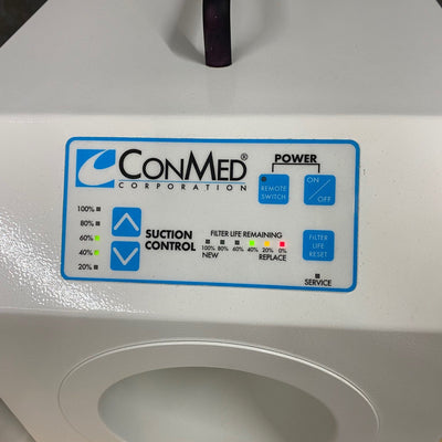 Conmed Smoke Evacuation System & Filter (Used) - Conmed -Angelus Medical