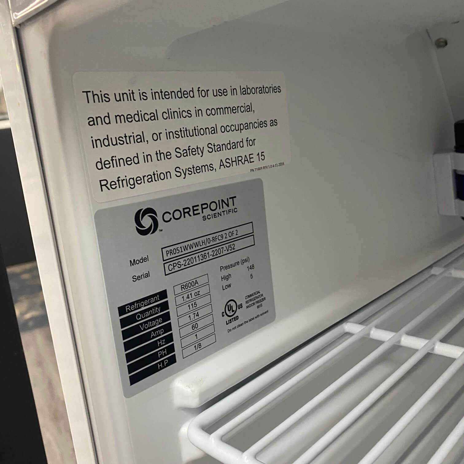 Corepoint Scientific Medical Refrigerator - Corepoint Scientific -Angelus Medical