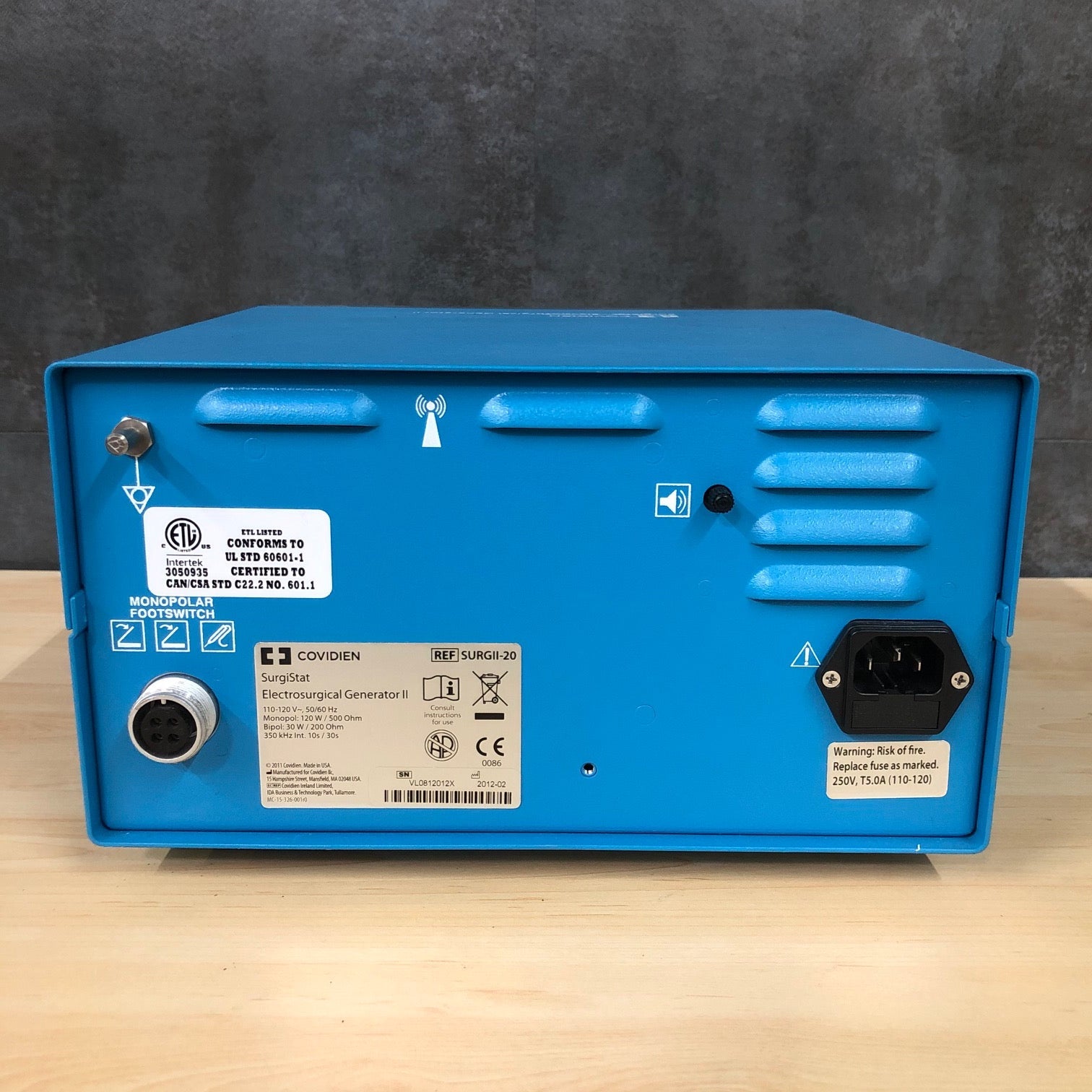 Covidien Valleylab SurgiStat II Electrosurgical Generator - Valleylab -Angelus Medical