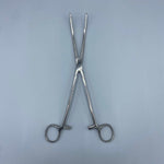 Crown Bozeman Uterine Dressing Forceps Curved - Crown -Angelus Medical