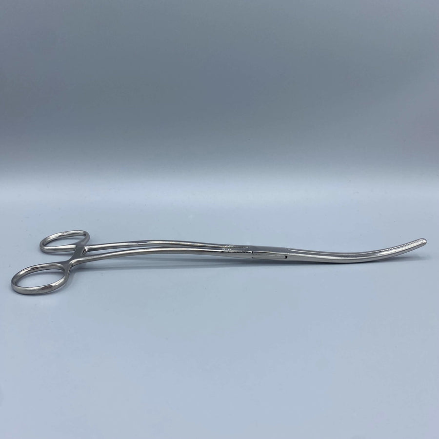 Crown Bozeman Uterine Dressing Forceps Curved - Crown -Angelus Medical